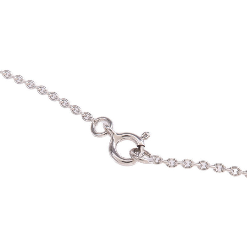 HERMES 18K白金Amulettes Constance Pendant鑽石項鍊-4