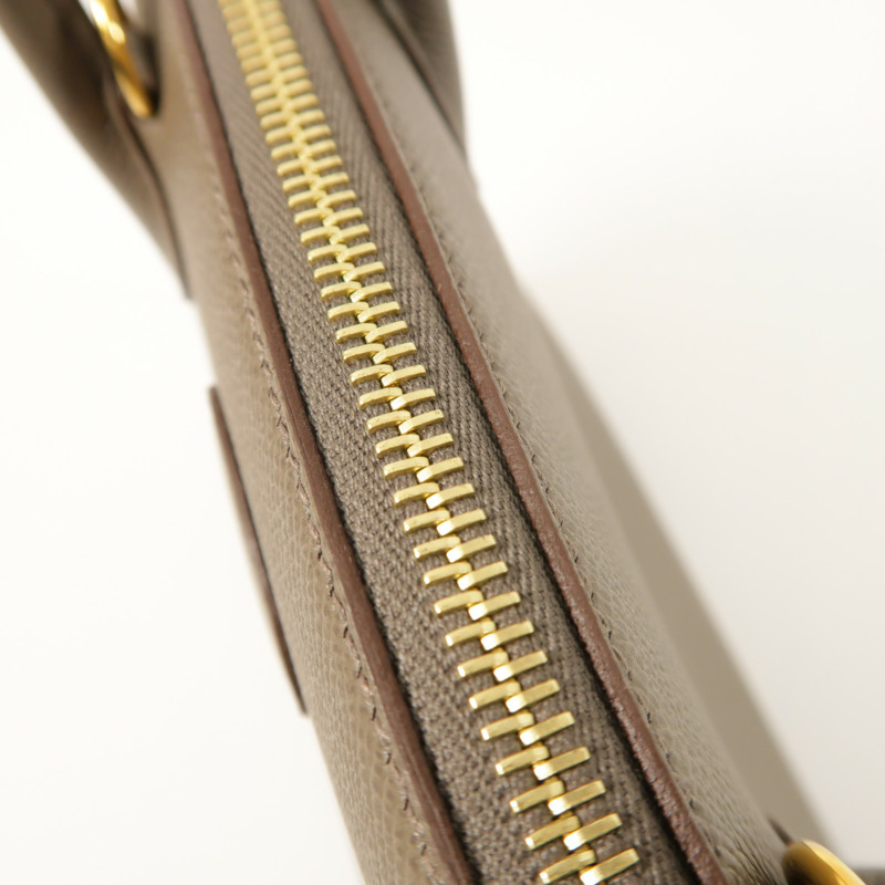HERMES Epsom皮革Bolide 27金扣手挽肩背兩用袋Etain-13