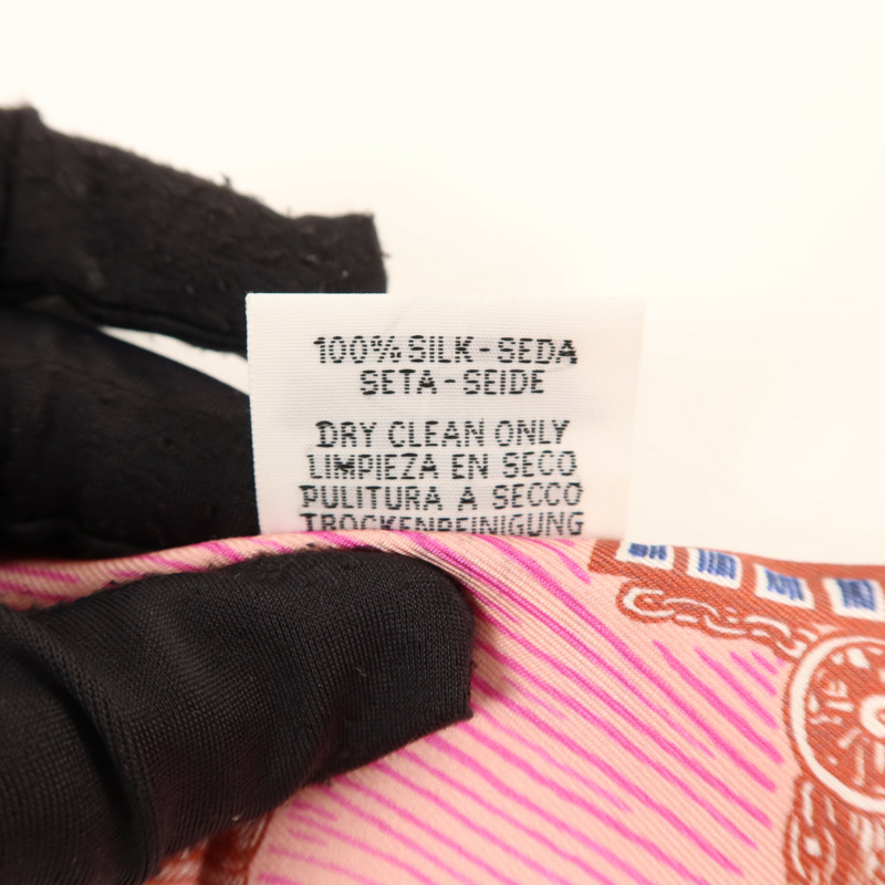 HERMES 絲質Twilly絲巾-7