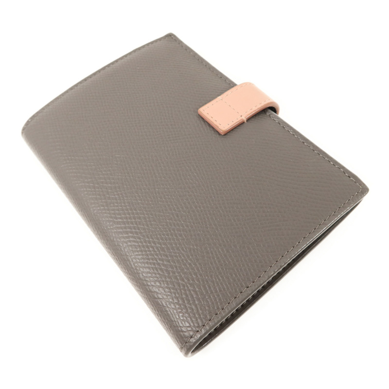 CELINE 牛皮皮革Medium Strap Wallet金扣錢包-3