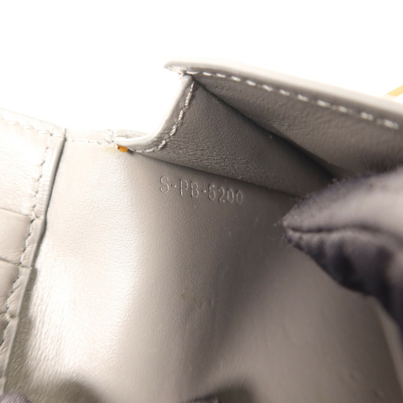 CELINE 牛皮皮革Medium Strap Wallet金扣錢包-7