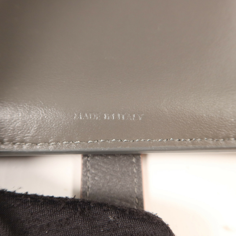 CELINE 牛皮皮革Medium Strap Wallet金扣錢包-8