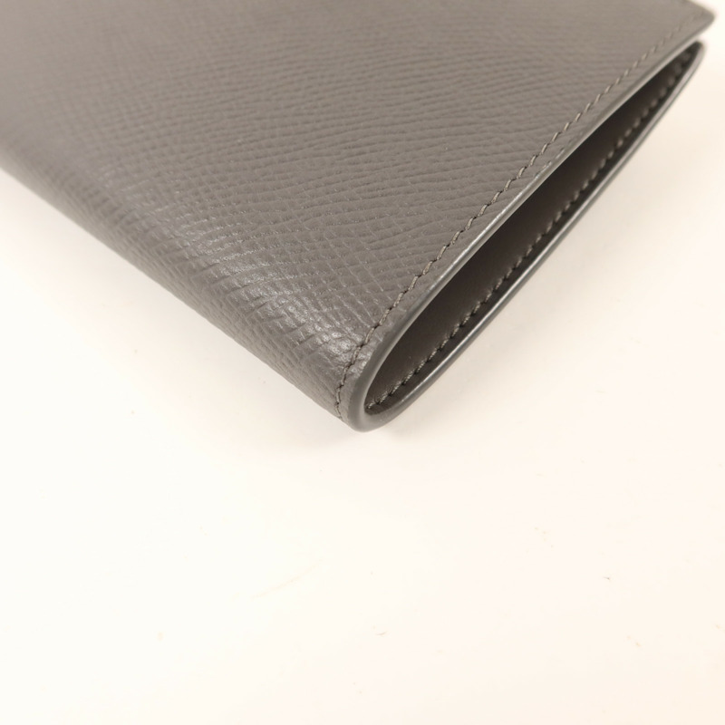 CELINE 牛皮皮革Medium Strap Wallet金扣錢包-13