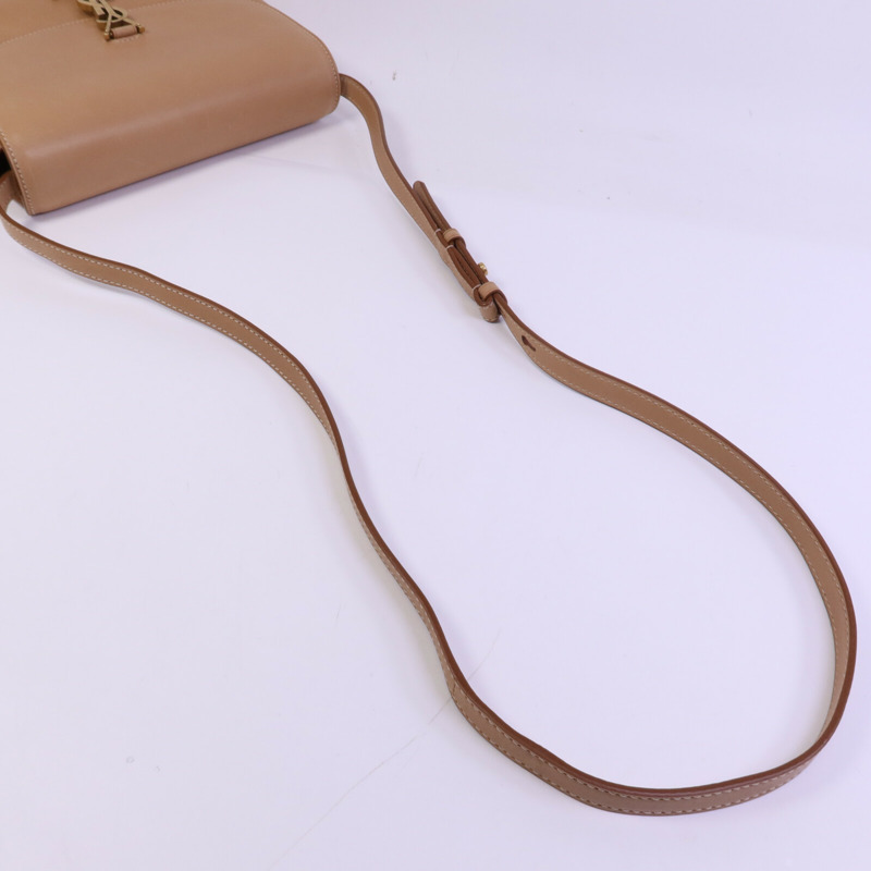 YVES SAINT LAURENT 牛皮皮革Kaia Bag金扣肩背袋-8