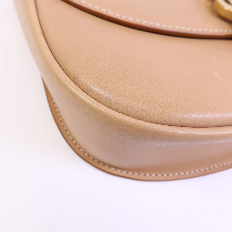 YVES SAINT LAURENT 牛皮皮革Kaia Bag金扣肩背袋-11