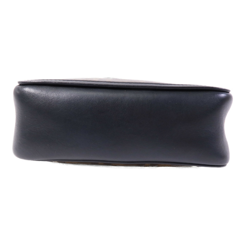 FENDI 塗層帆布Shoulder Bag金扣肩背袋-3