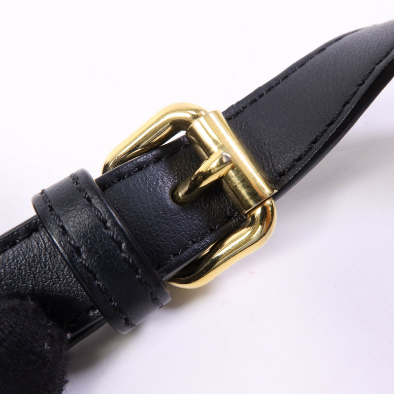 FENDI 塗層帆布Shoulder Bag金扣肩背袋-6