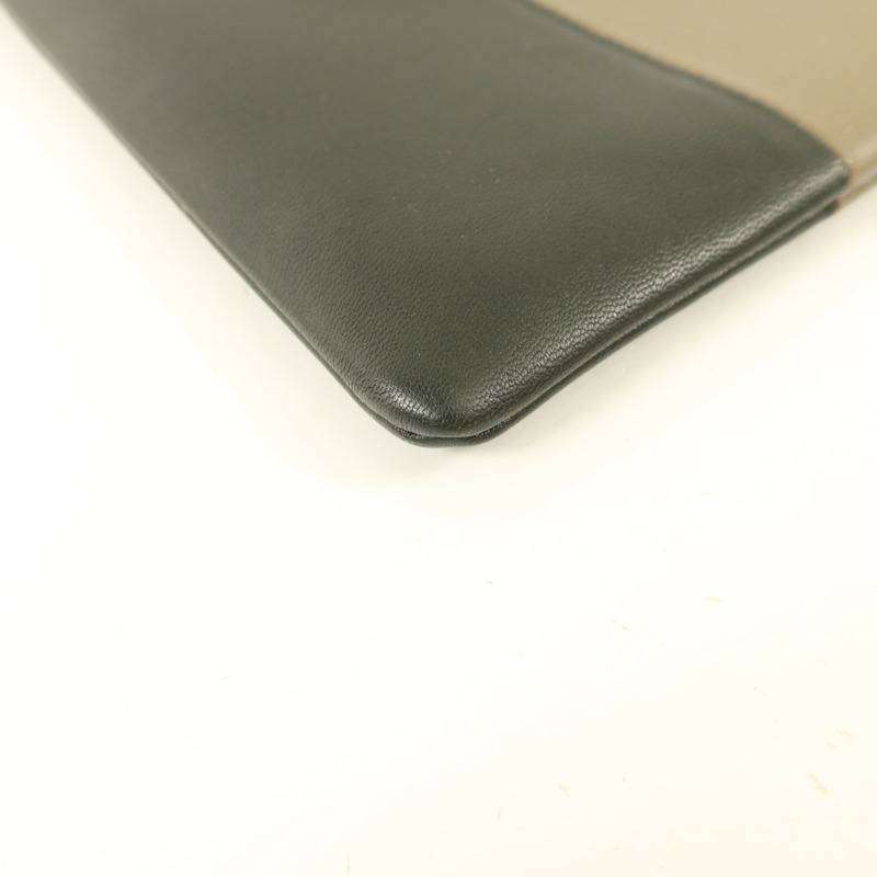 CELINE 牛皮皮革Pouch金扣小袋-10