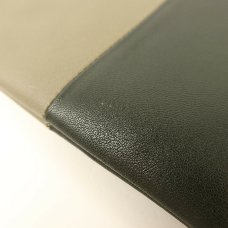 CELINE 牛皮皮革Pouch金扣小袋-16