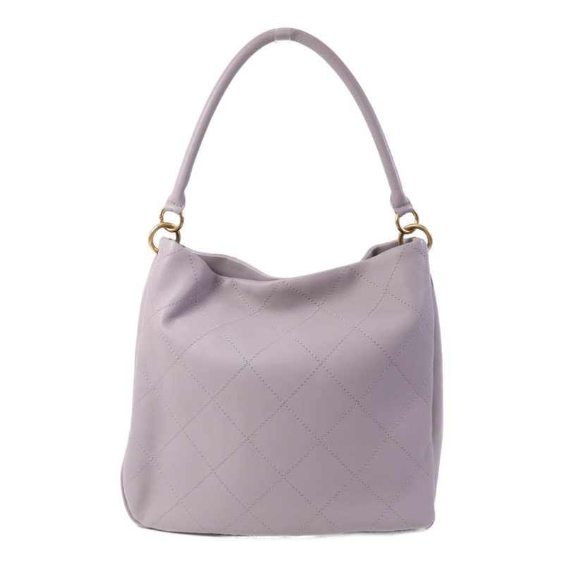 CHANEL 牛皮皮革2 Way Hobo Bag金扣肩背袋-2