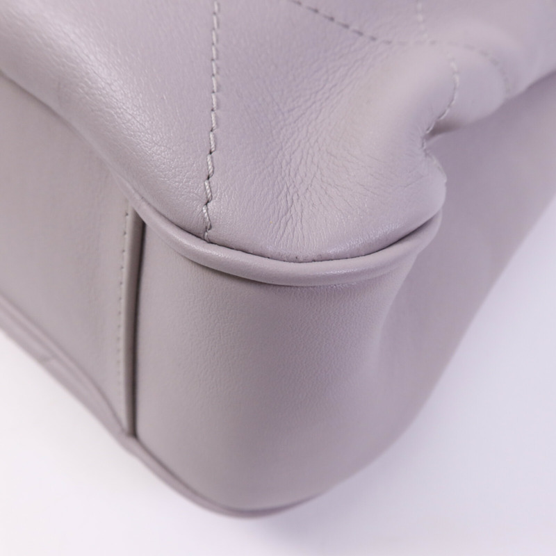 CHANEL 牛皮皮革2 Way Hobo Bag金扣肩背袋-10