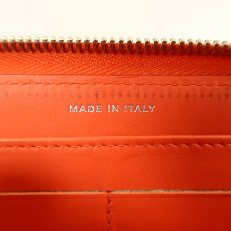 CHANEL 漆皮皮革Long Round Wallet銀扣長錢包-6