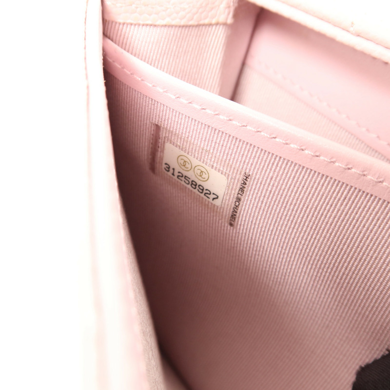 CHANEL 牛皮皮革Long Wallet金扣長錢包-7