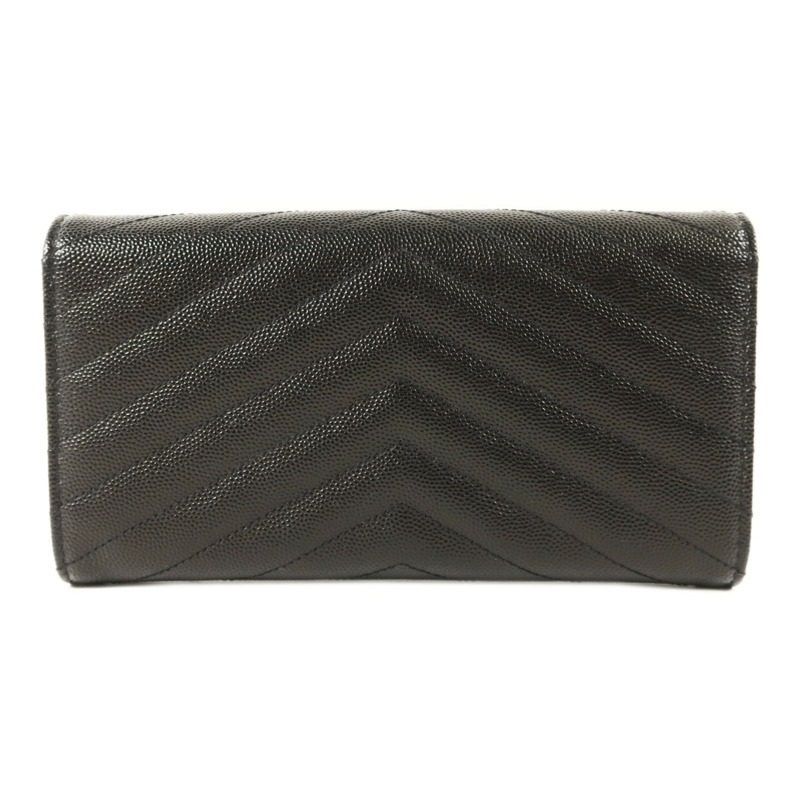 SAINT LAURENT 牛皮皮革Envelope Wallet長錢包-1