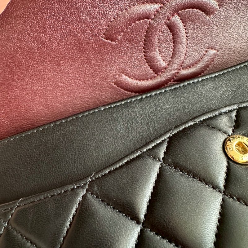 ✨香奈兒必買包款 CHANEL 黑色羊皮COCO25-10