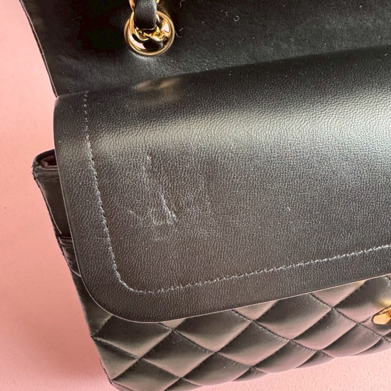 ✨香奈兒必買包款 CHANEL 黑色羊皮COCO25-17