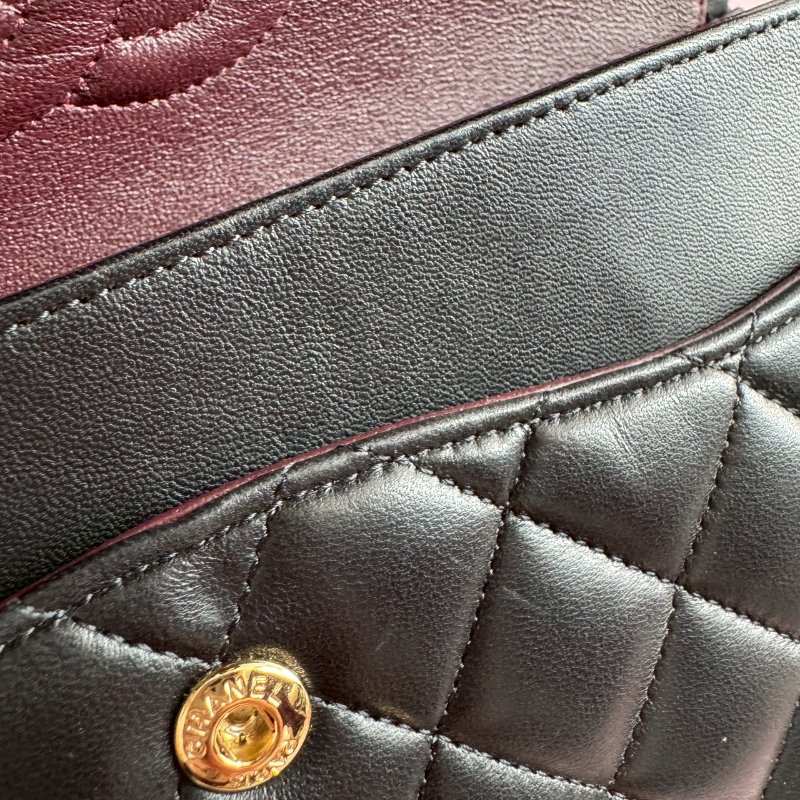 ✨香奈兒必買包款 CHANEL 黑色羊皮COCO25-18