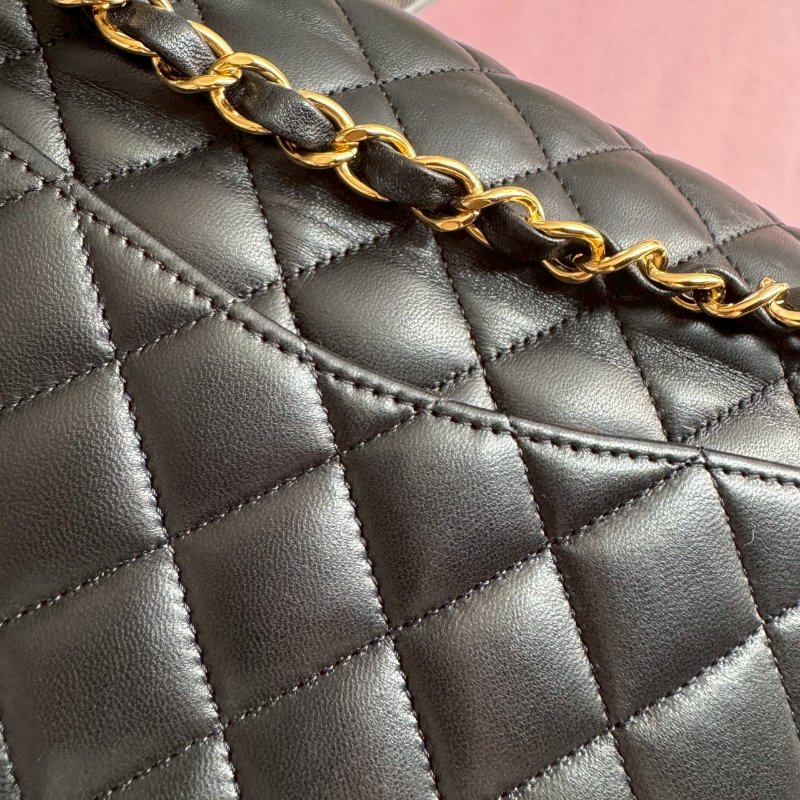 ✨香奈兒必買包款 CHANEL 黑色羊皮COCO25-25