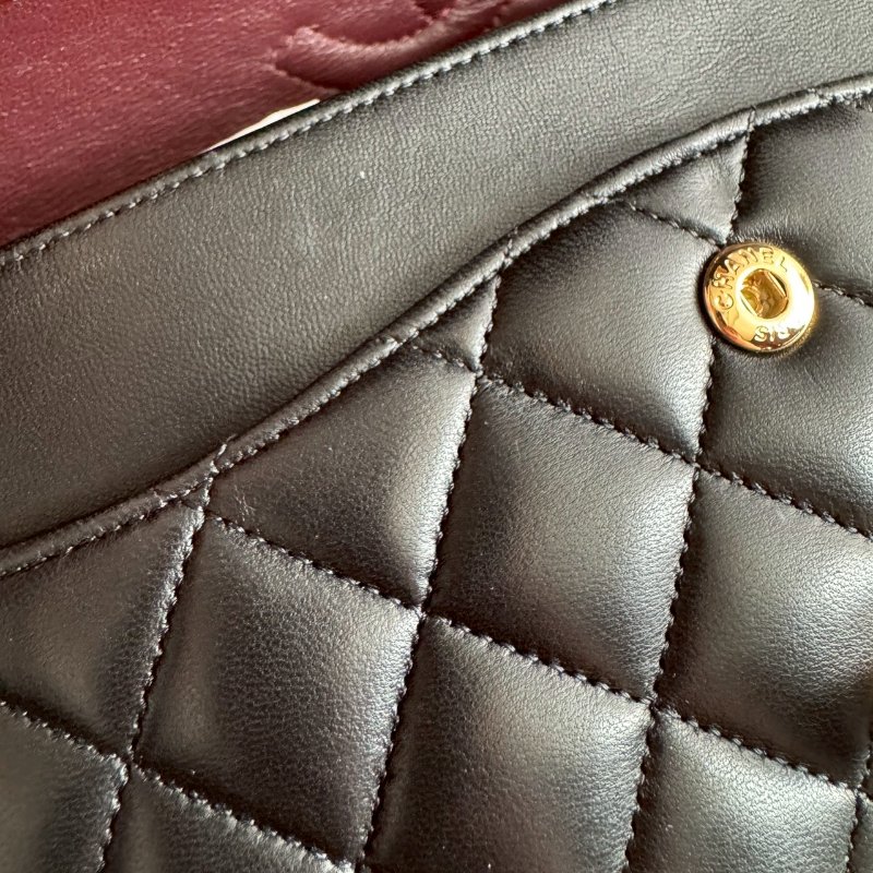 ✨香奈兒必買包款 CHANEL 黑色羊皮COCO25-27