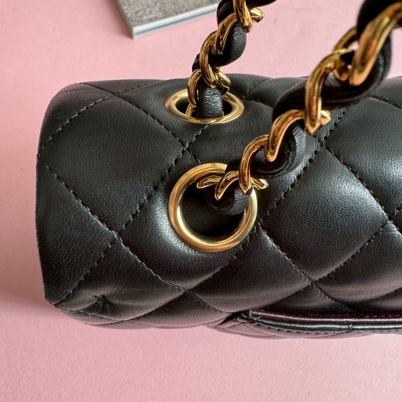 ✨香奈兒必買包款 CHANEL 黑色羊皮COCO25-29