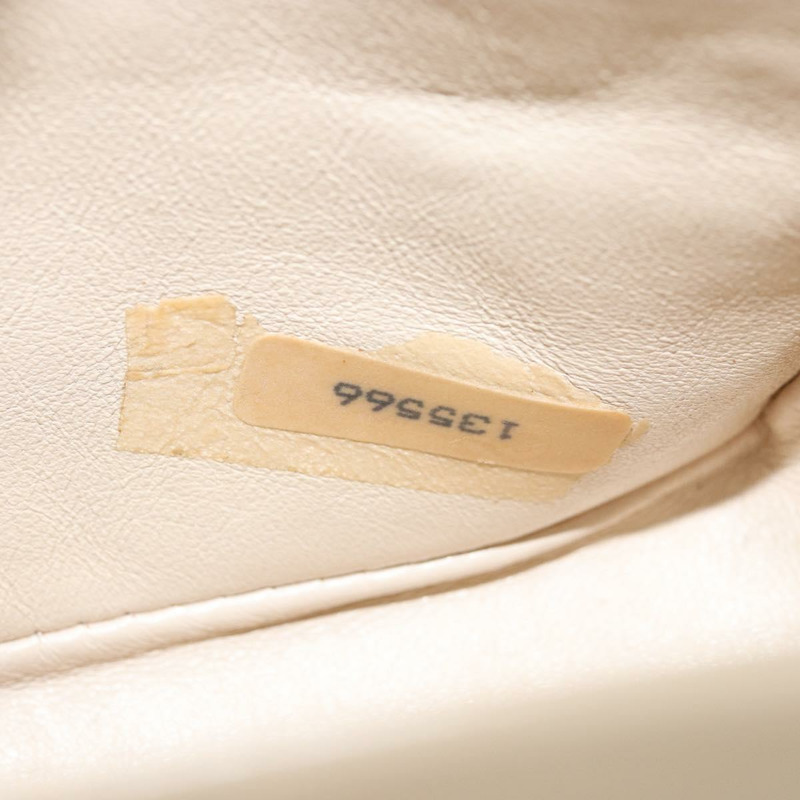 【日本直送】香奈兒雙蓋鏈條Matelasse23手袋，羊皮材質，米色，金色CC標誌，正品編號173005SAV-10