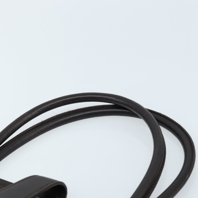 【日本直送】香奈兒深棕色皮革手提包 CC 正品 BA10907-7