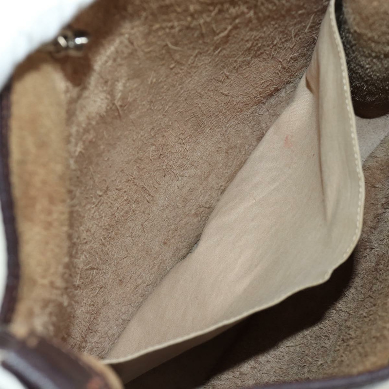 【日本直送】愛馬仕 Vespa 單肩包 皮革 棕色 銀色 正品 bs33819V-10