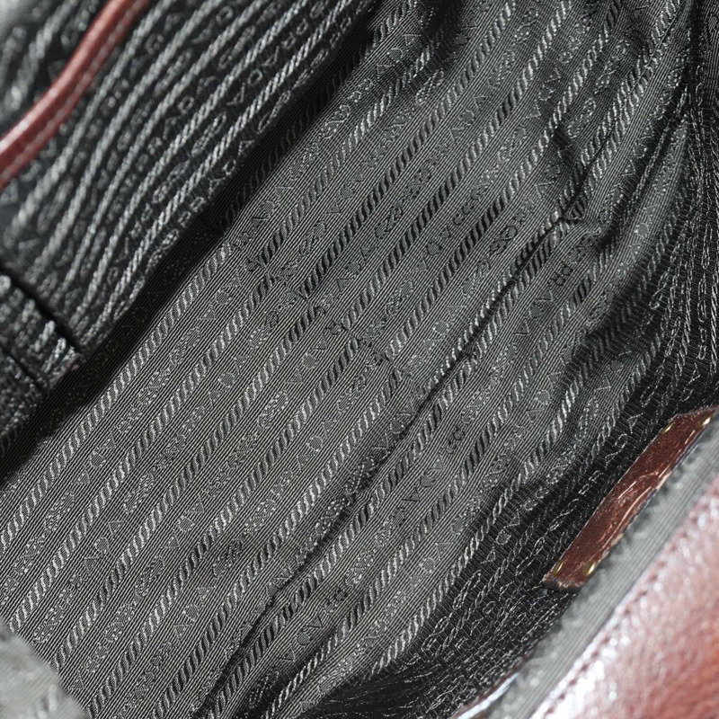 【日本直送】PRADA 手提包 帆布 皮革 金色 米色 正品 ARZ585V-9