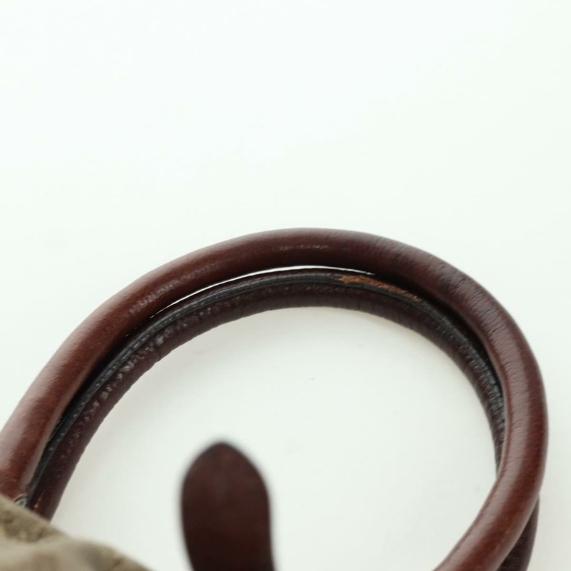 【日本直送】PRADA 手提包 帆布 皮革 金色 米色 正品 ARZ585V-13