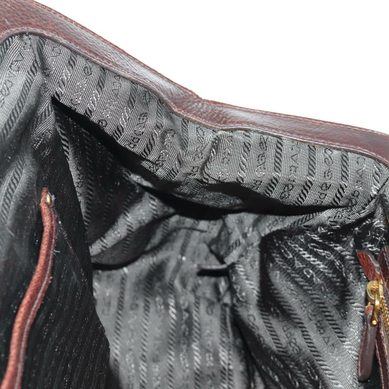 【日本直送】PRADA 手提包 帆布 皮革 金色 米色 正品 ARZ585V-21