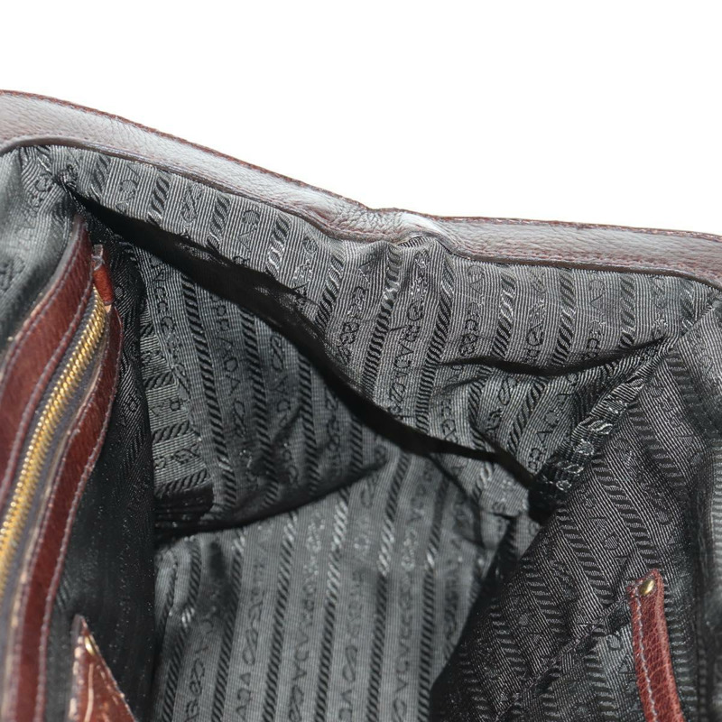 【日本直送】PRADA 手提包 帆布 皮革 金色 米色 正品 ARZ585V-22