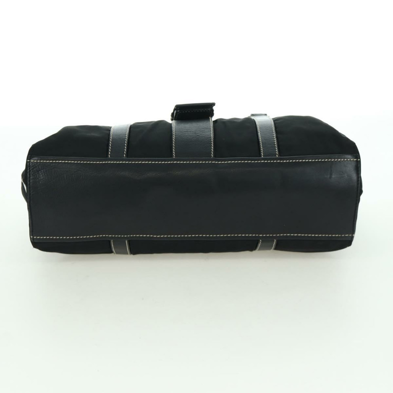 【日本直送】PRADA 單肩包 尼龍 黑色 銀色 正品 ARZ662V-4