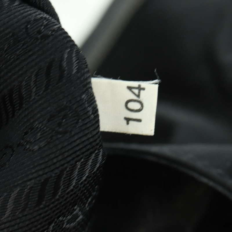 【日本直送】PRADA 單肩包 尼龍 黑色 銀色 正品 ARZ662V-10