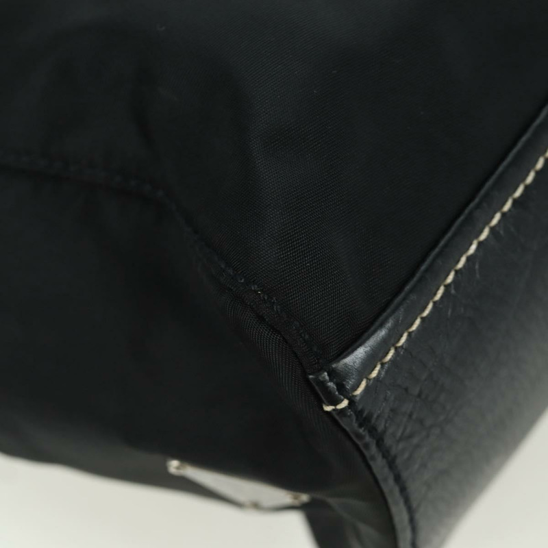 【日本直送】PRADA 單肩包 尼龍 黑色 銀色 正品 ARZ662V-14