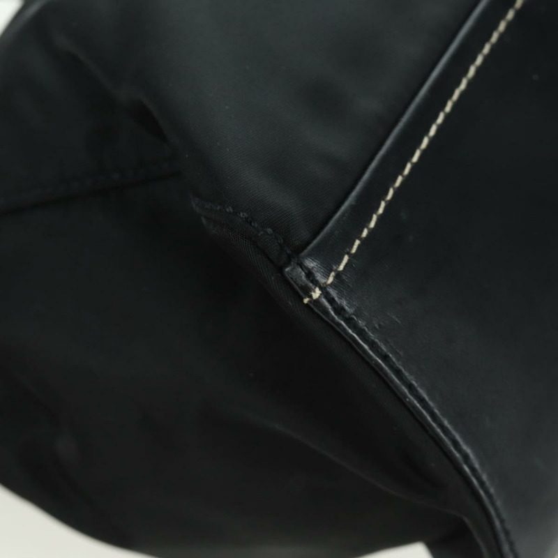 【日本直送】PRADA 單肩包 尼龍 黑色 銀色 正品 ARZ662V-16