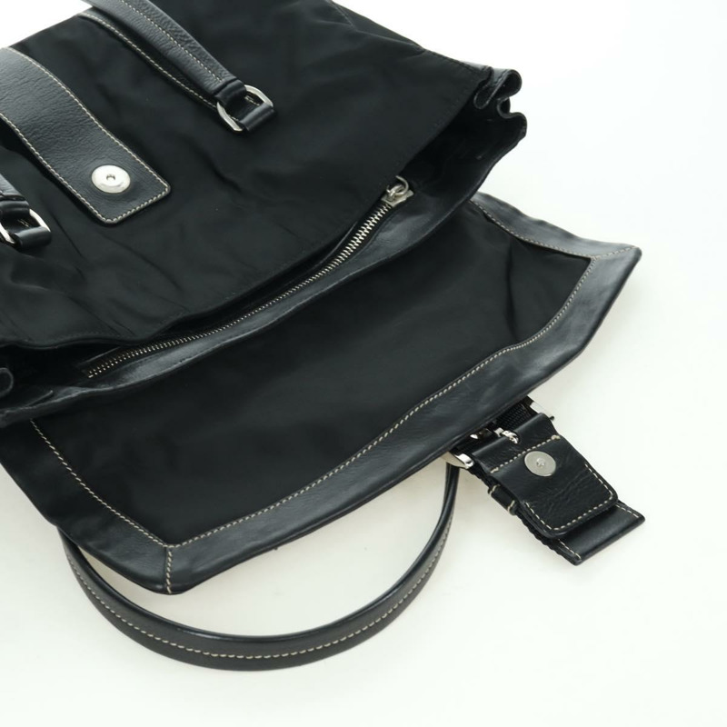 【日本直送】PRADA 單肩包 尼龍 黑色 銀色 正品 ARZ662V-19