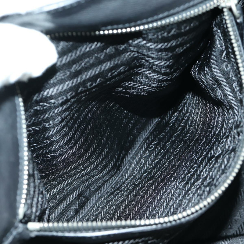 【日本直送】PRADA 單肩包 尼龍 黑色 銀色 正品 ARZ662V-24