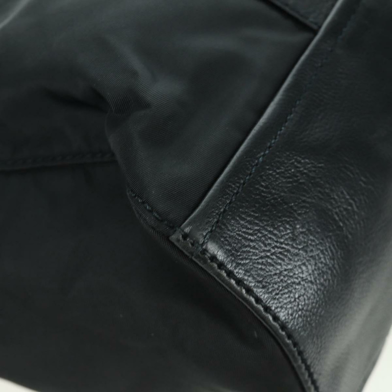 【日本直送】PRADA 單肩包 尼龍 黑色 銀色 正品 ARZ661V-14