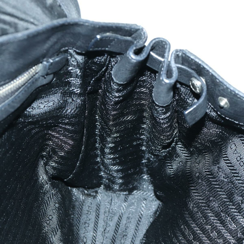 【日本直送】PRADA 單肩包 尼龍 黑色 銀色 正品 ARZ661V-21