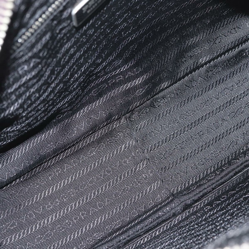 【日本直送】PRADA 手提包 Safiano 皮革 紫色 銀色 Auth am11054A-9