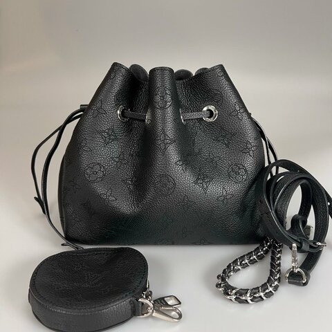 LV M57070/晶片款 黑BELLA抽繩包