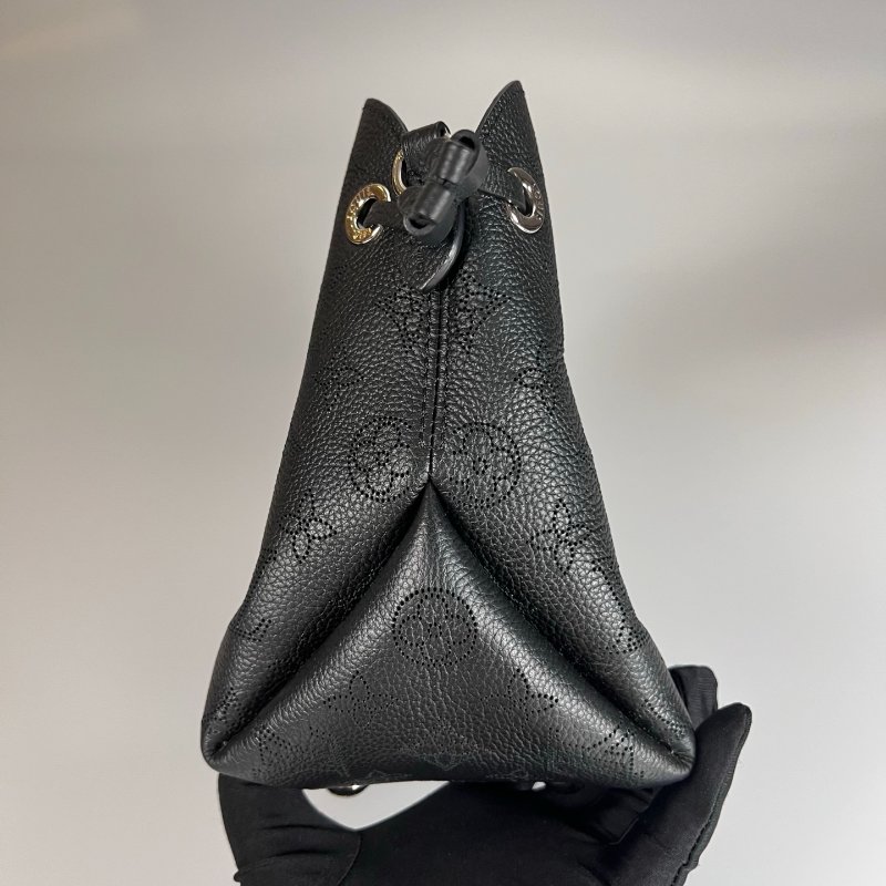 LV M57070/晶片款 黑BELLA抽繩包-4