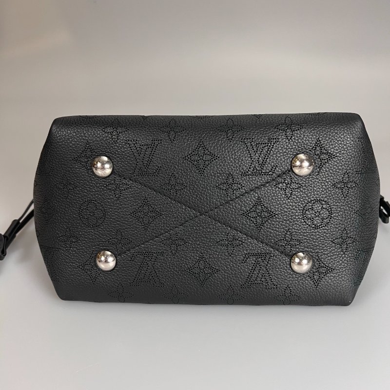 LV M57070/晶片款 黑BELLA抽繩包-5