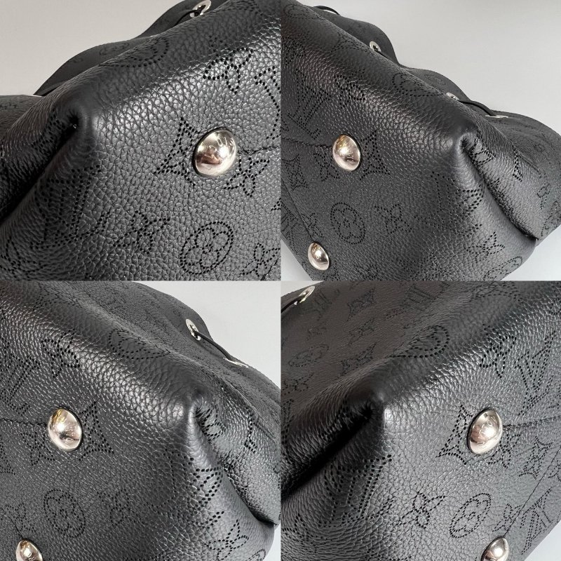 LV M57070/晶片款 黑BELLA抽繩包-17