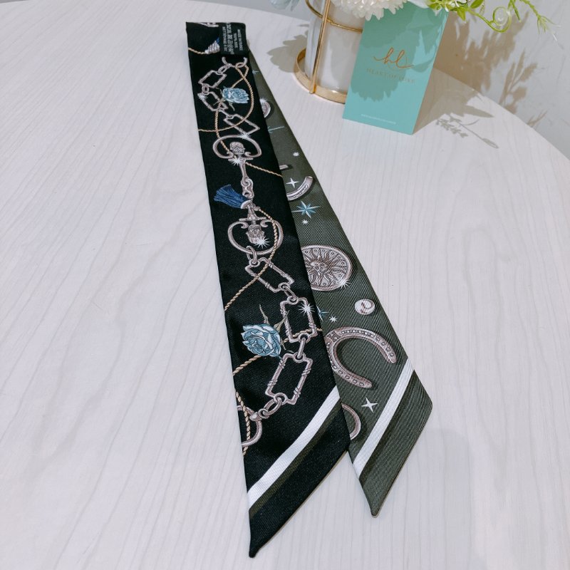 TK1986	Hermes Cest La Fete Twilly Ardoise Clair x Rose Pale x Bleu Marine-4