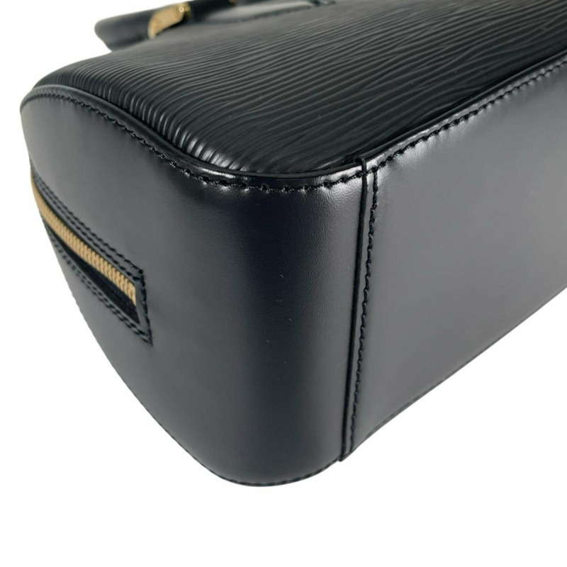 路易威登 (Louis Vuitton) 茉莉黑 Epi 皮革手袋 M52782 黑色-12