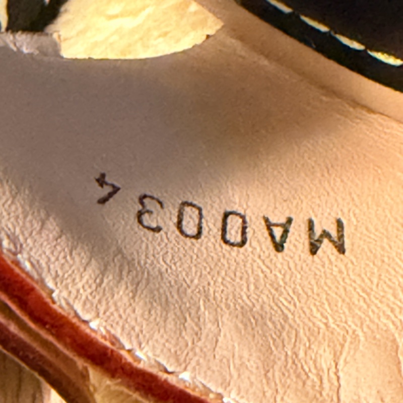 🍒 Louis Vuitton LV Multicolore 村上隆經典黑彩33系列蝴蝶結楔型涼鞋 size:39/2F260324-1-13