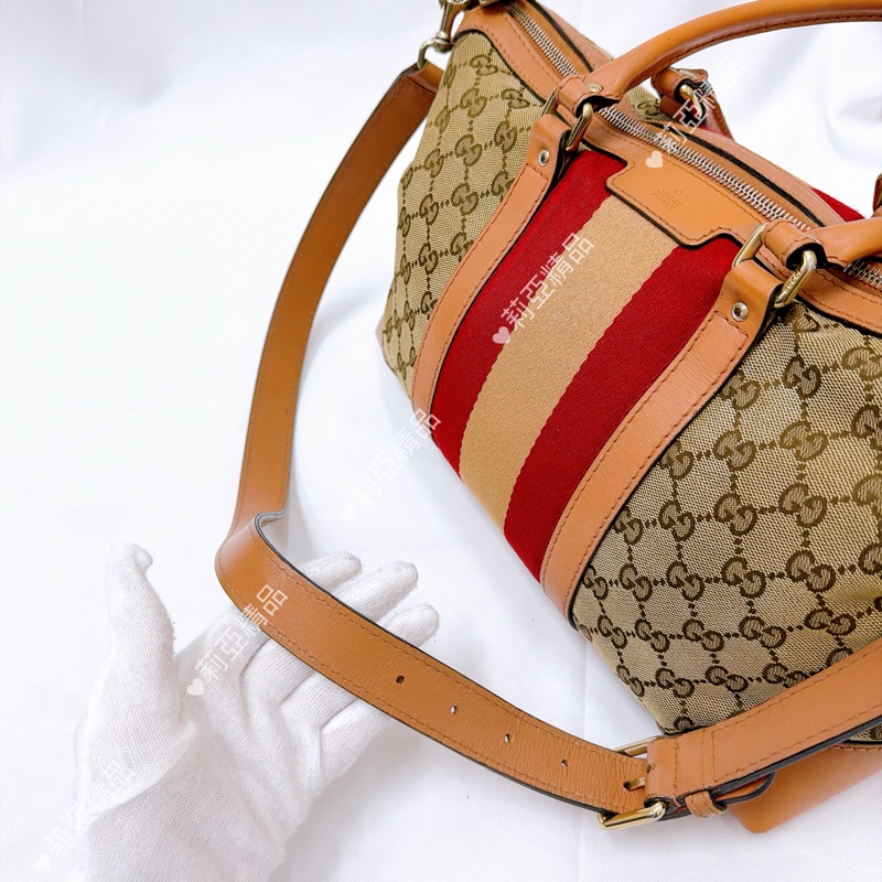 莉亞精品♡ Gucci 手提斜背包 二手美包-14