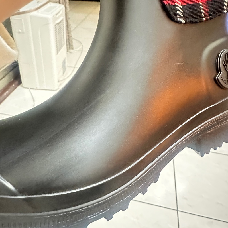 全新Moncler 長統雨靴-10