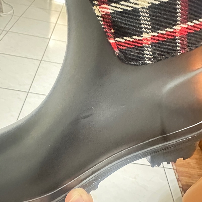 全新Moncler 長統雨靴-11